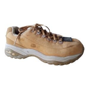 Skechers Clarity Steel Toe Tan Work Shoes Size 8.5 Women's